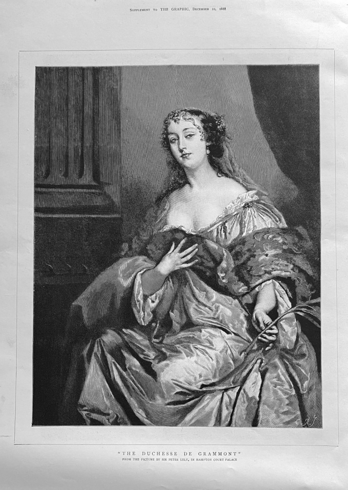 "The Duchess De Grammont"   1888.