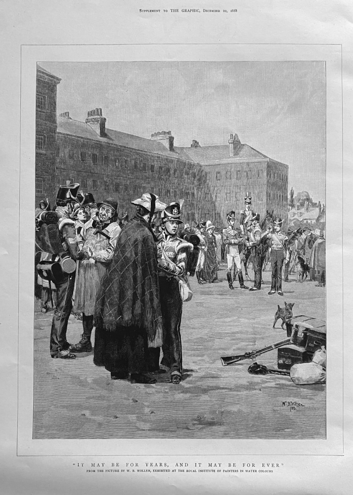 "It may be for Years, And it may be for Ever.  1888.