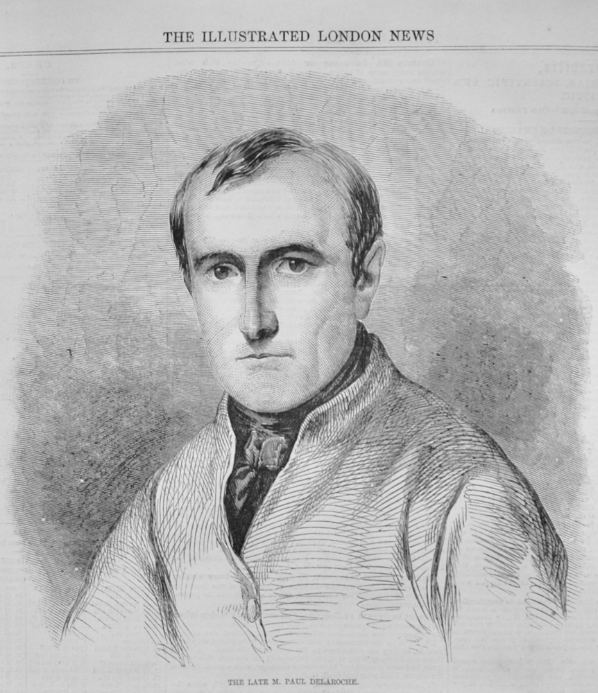 The late M Paul Delaroche