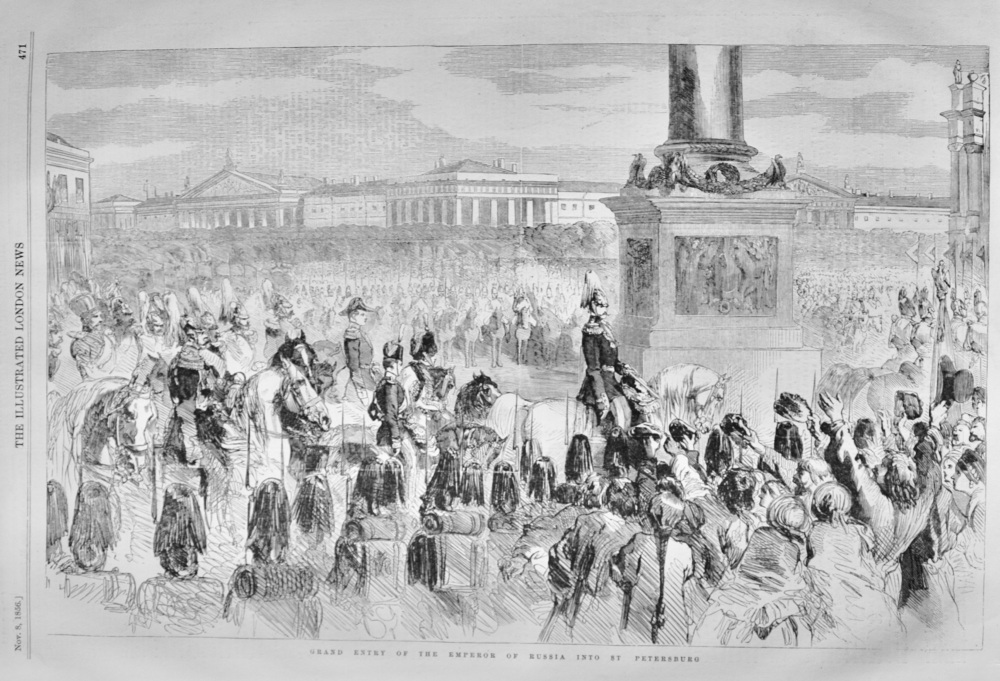 Grand Entry of the Emperor into St Petersburg
