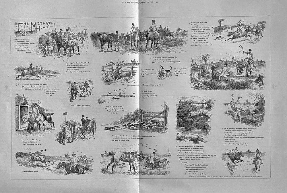 The Meynell Hunt.  1888.