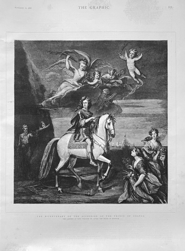 The Bicentenary of the Accession  of the Prince of Orange.  1888.