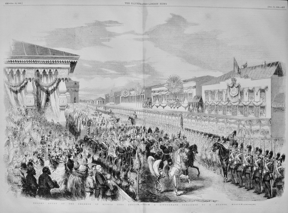 Solemn Entry of the Emperor of Russia into Moscow