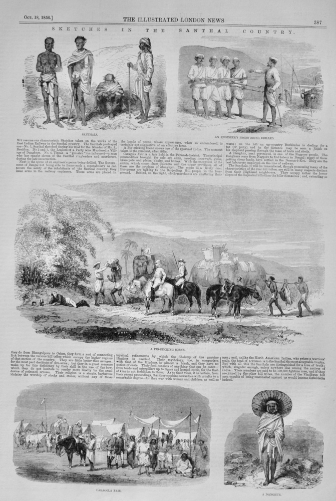 Sketches in the Santhal Country