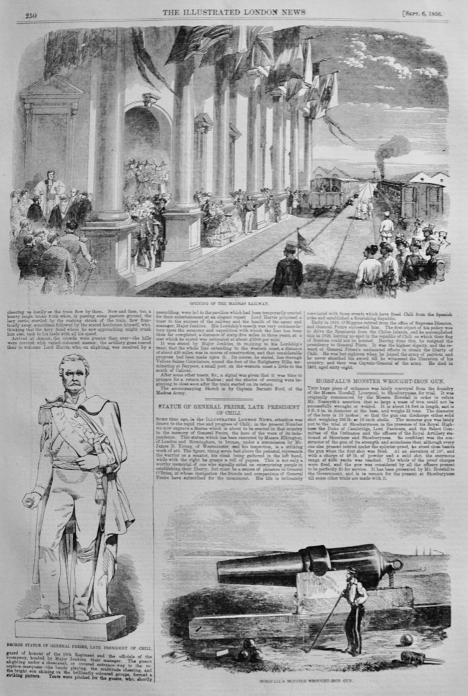 Opening of the Madras Railway