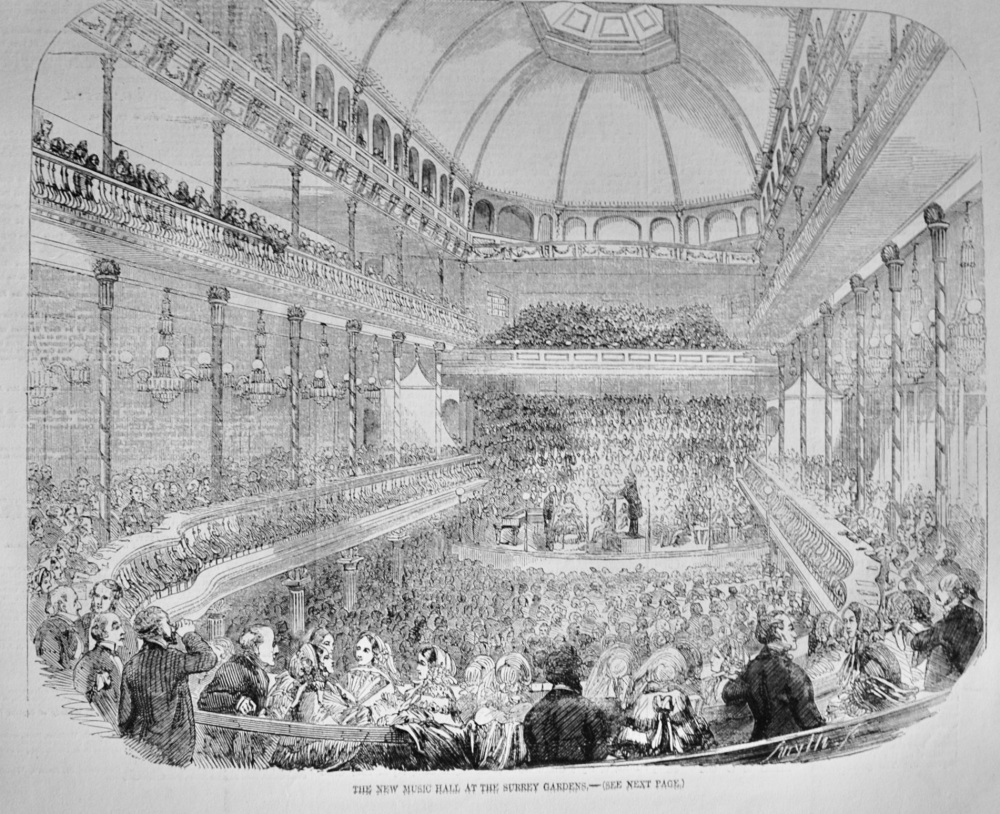 The New Music Hall at Surrey Gardens