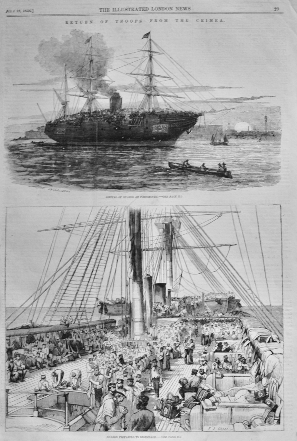 Return of Troops from the Crimea