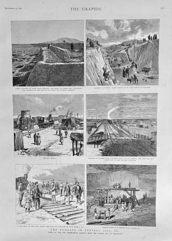 The Russians in Central Asia,  111.  1888.