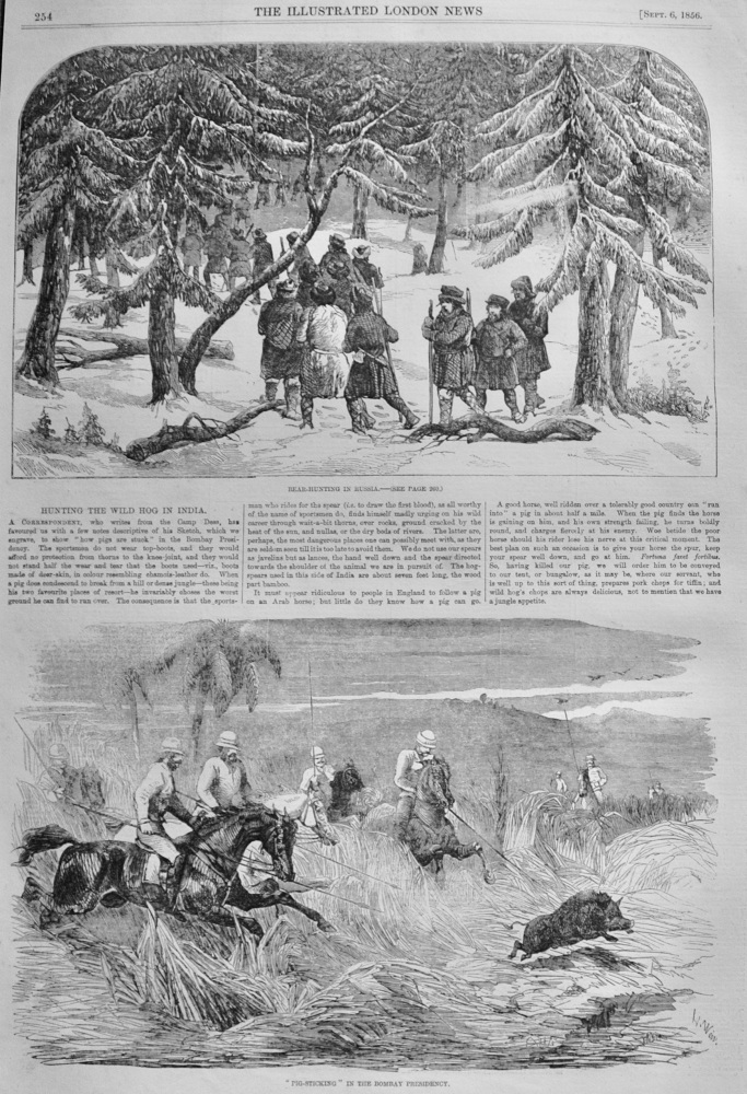 Hunting the Wild Hog in India