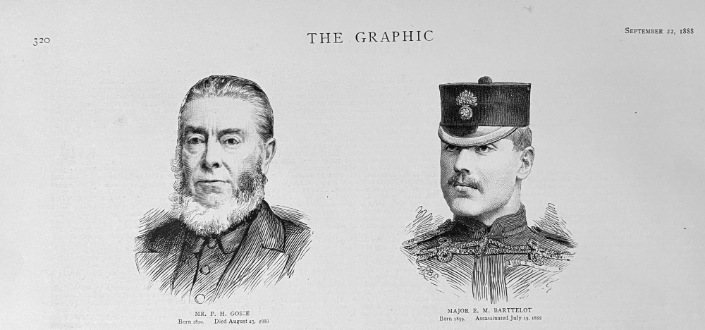 Mr. Philip Henry Gosse.  &  Major E. M. Barttelot.   1888.
