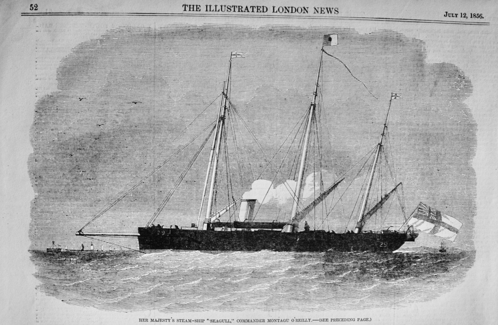 Her Majesty's Steamship "Seagull"