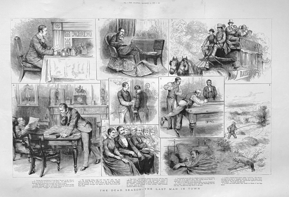 The Dead Season - The Last Man In town.  1888.