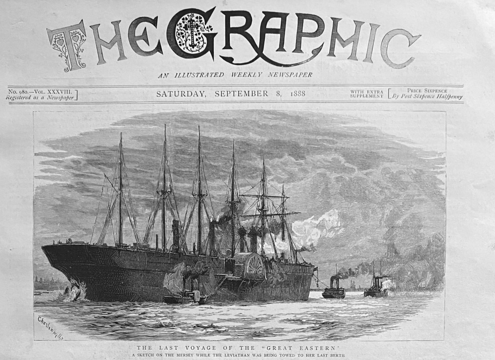 The Last Voyage of the Great Eastern,  1888.