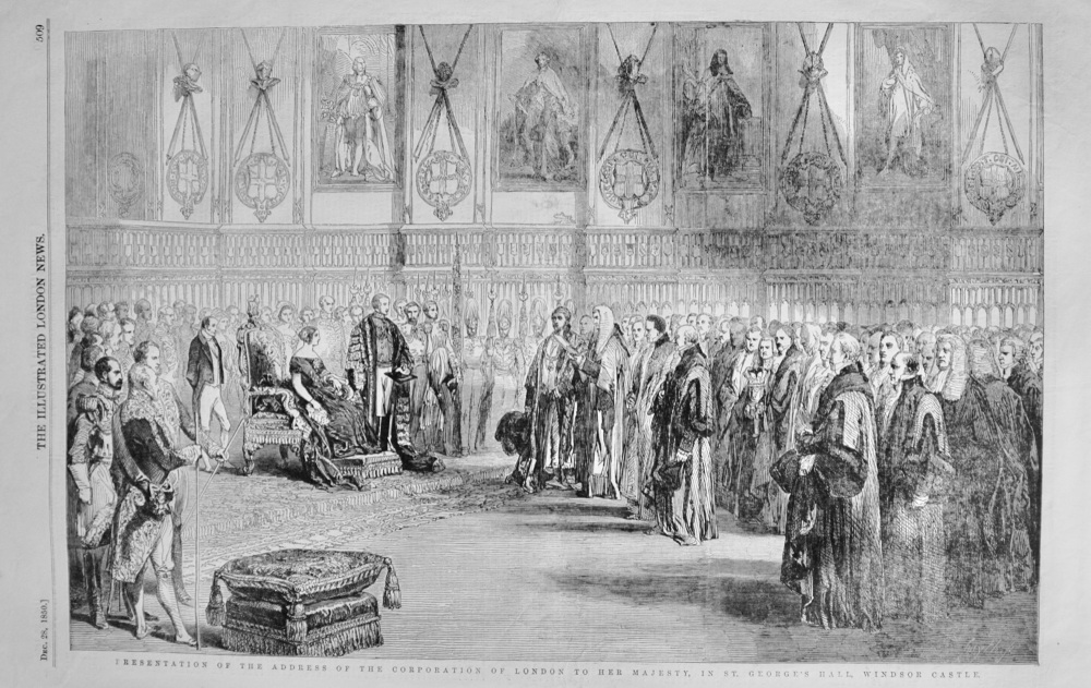 Presentation of the Address of the Corporation of London