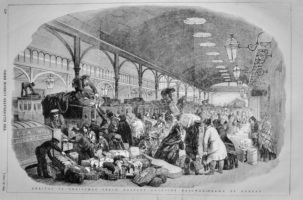 Arrival of Christmas Train