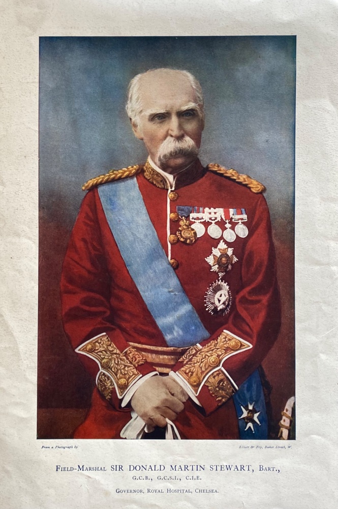 Field-Marshal  Sir Donald Martin Stewart, Bart., G.C.B.,  G.C.S.I.,  C.I.E.   Governor, Royal Hospital, Chelsea.. 1899c.