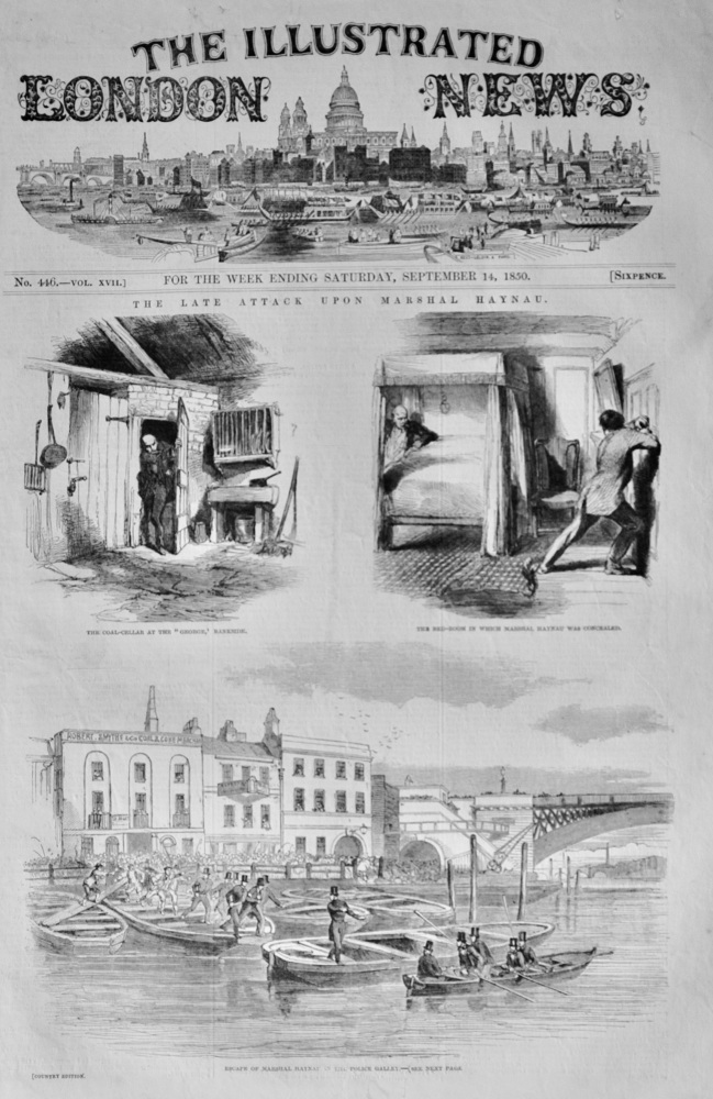 The late attack upon Marshal Haynau