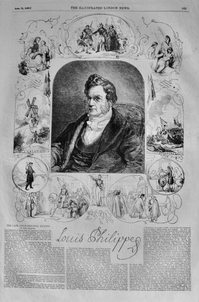 Louis Philippe - Ex-King of France