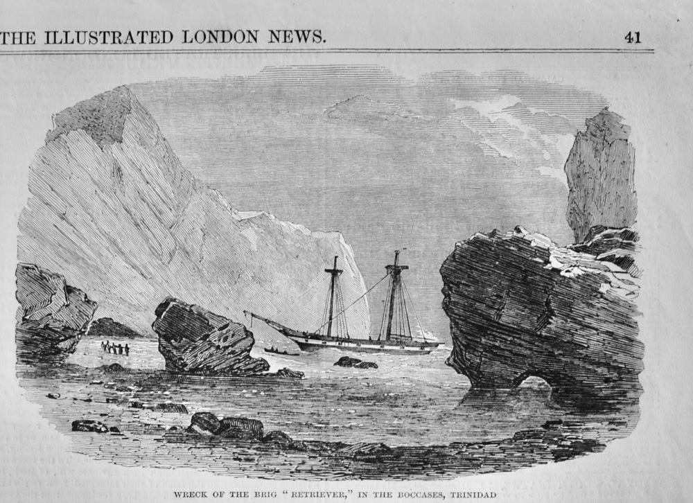 Wreck of the Brig "Retriever"