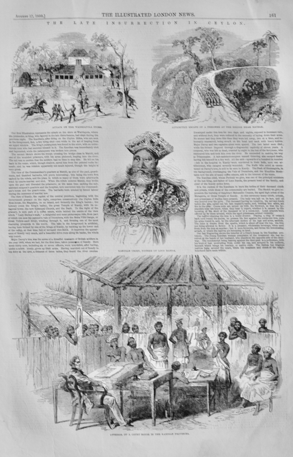 The Late Insurrection in Ceylon