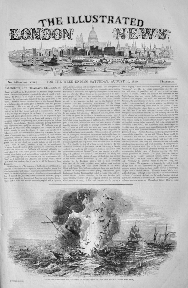 The Illustrated London News, August 10, 1850