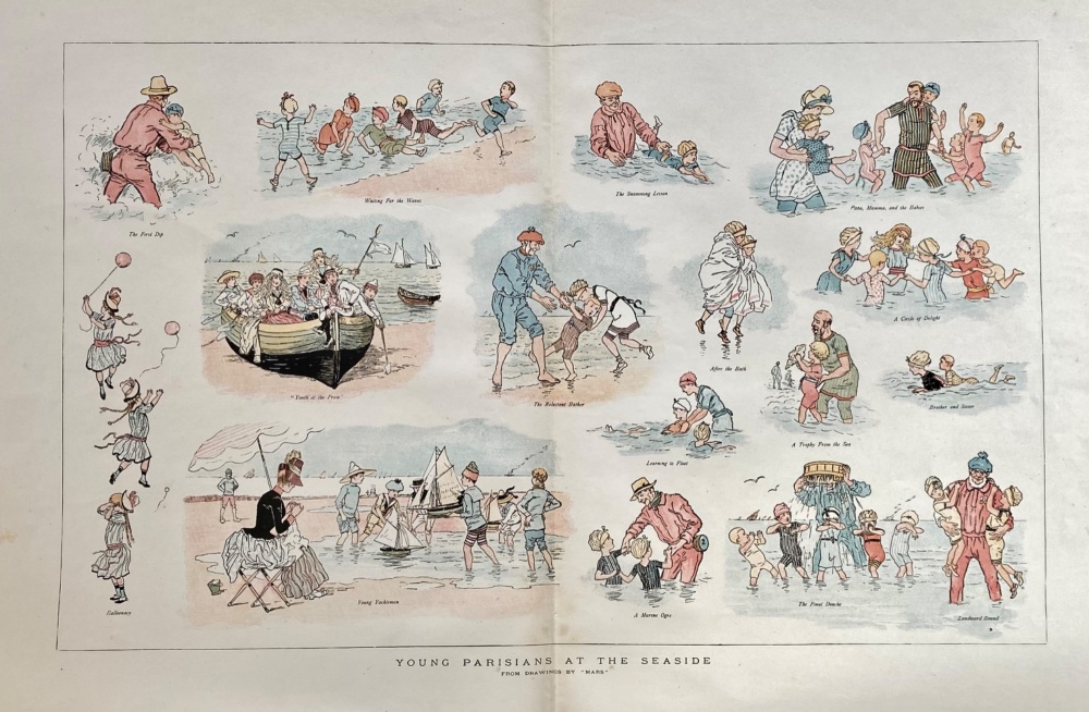 Young Parisians at the Seaside,  1888.