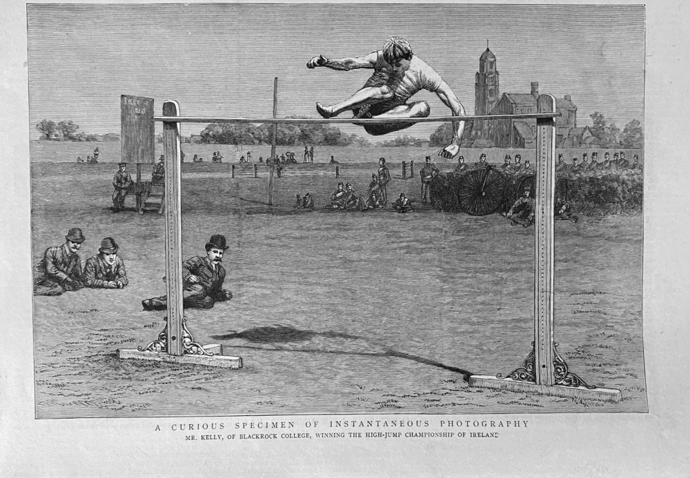 A Curious Specimen of Instantaneous Photography. 1888.