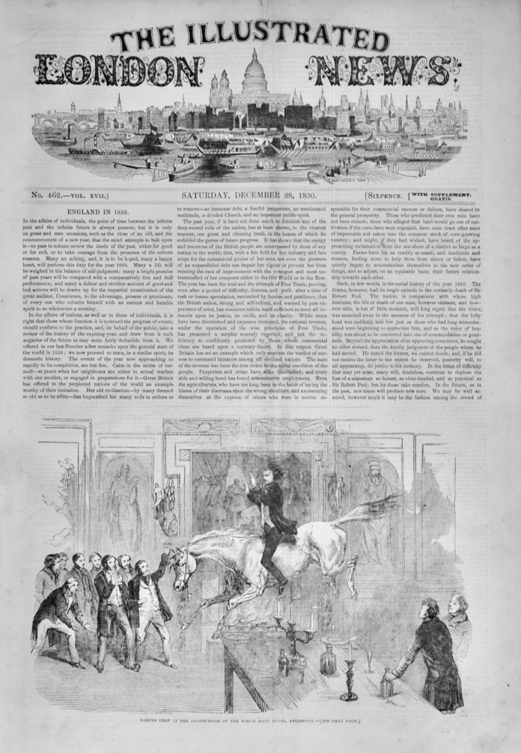 The Illustrated London News - December 28, 1850