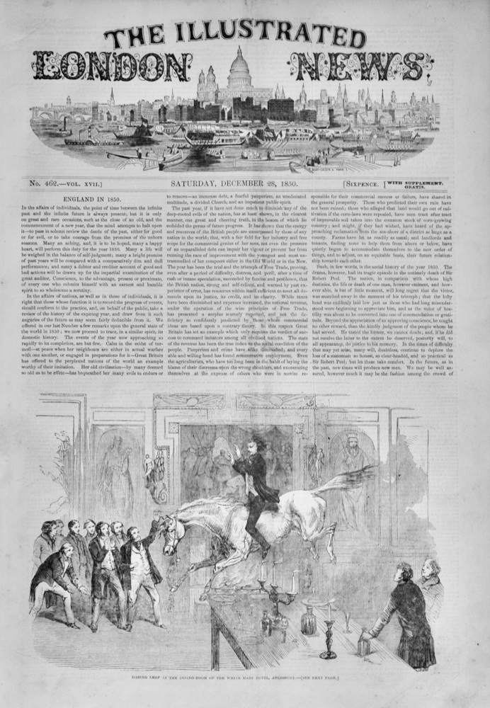 The Illustrated London News - December 28, 1850