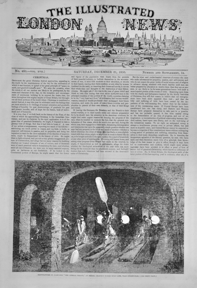 The Illustrated London News - December 21, 1850