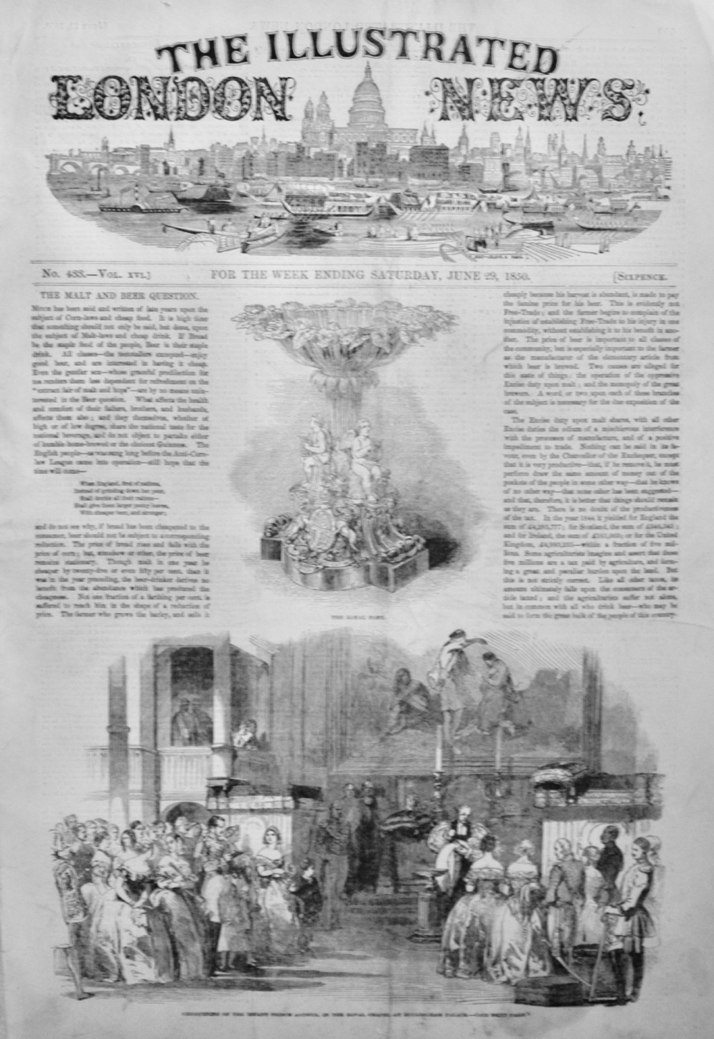 The Illustrated London News - June 29, 1850