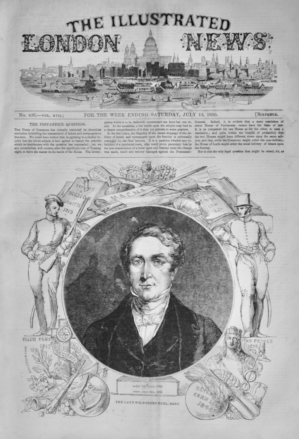 The Illustrated London News - July 13, 1850