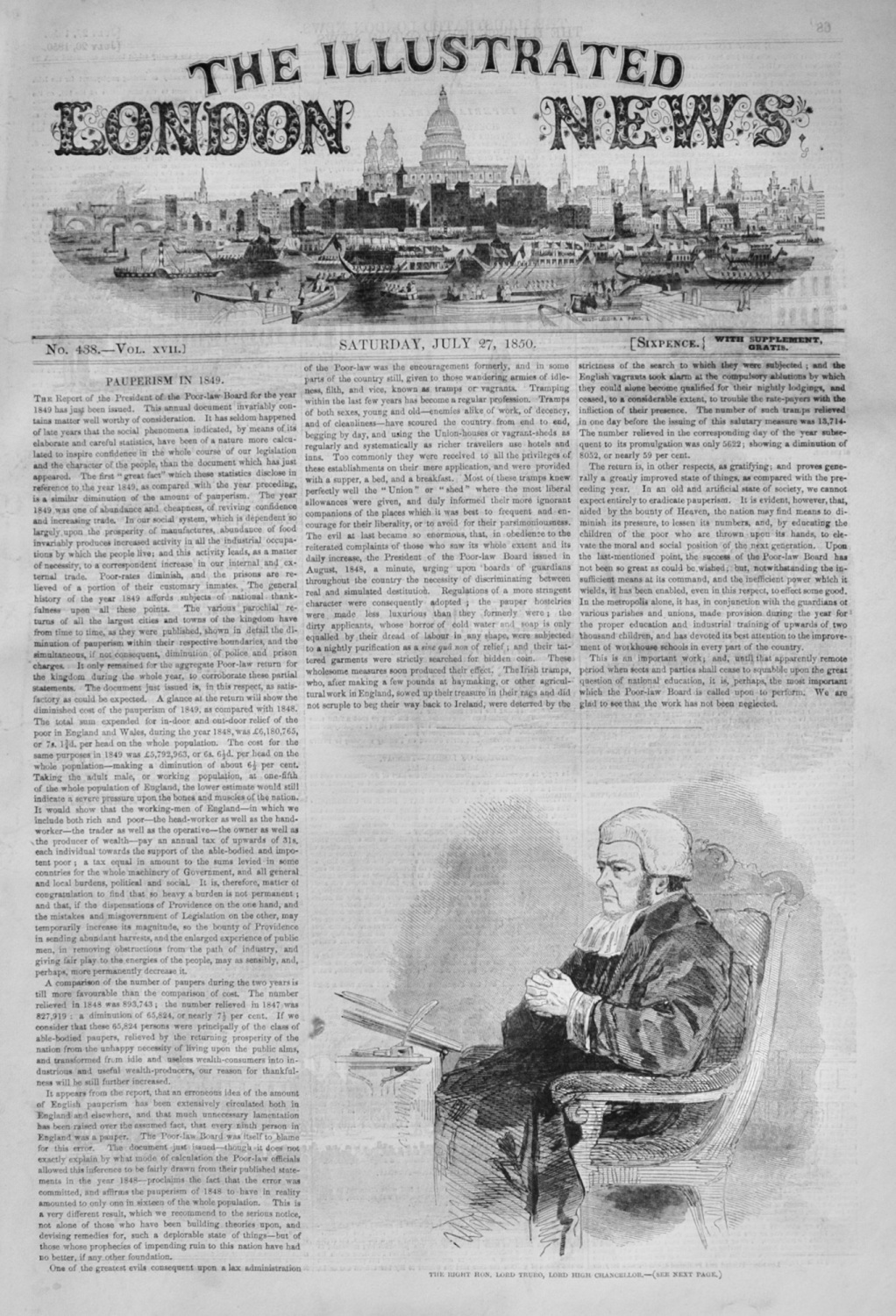 The Illustrated London News - July 27, 1850