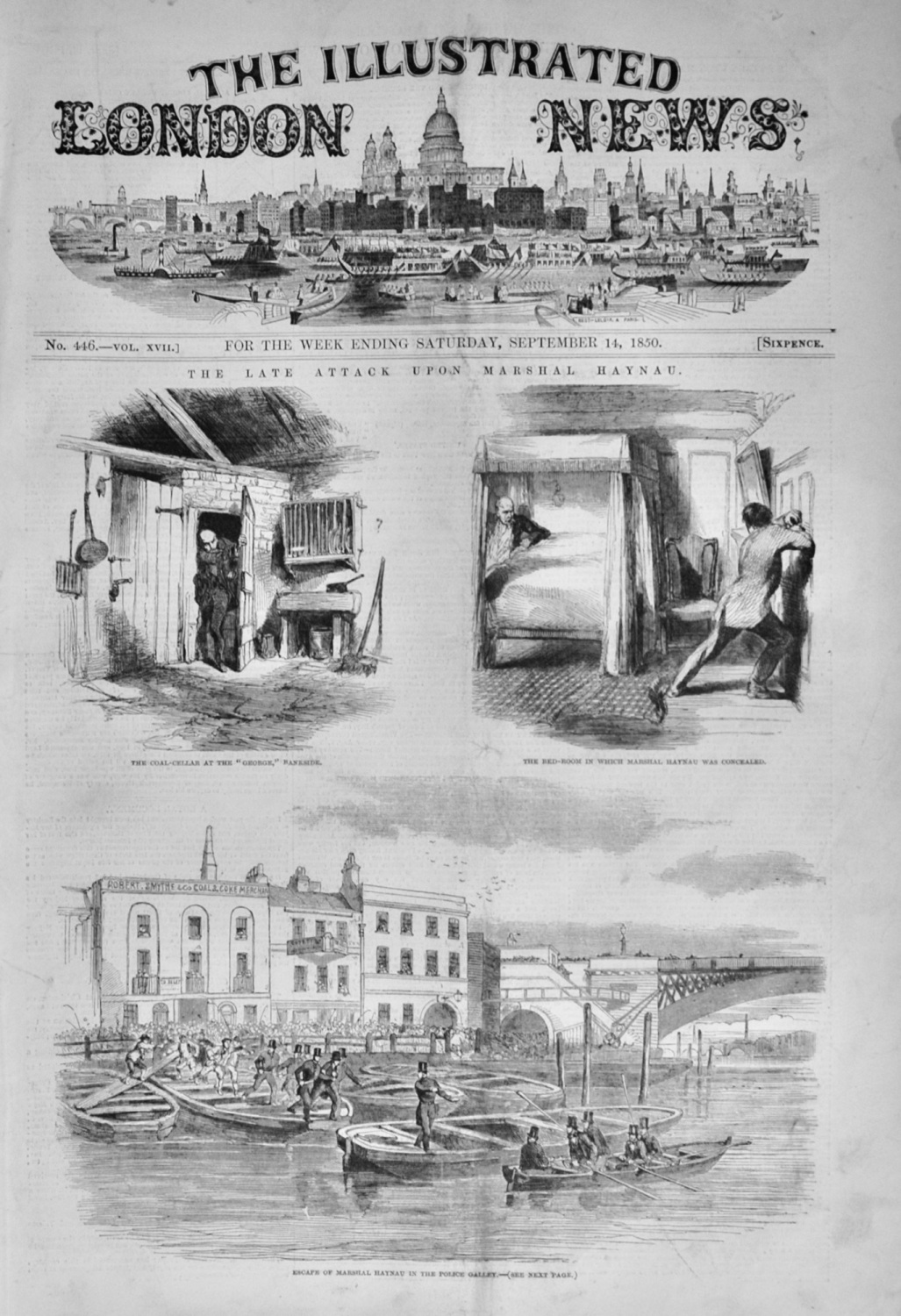 The Illustrated London News - September 14, 1850