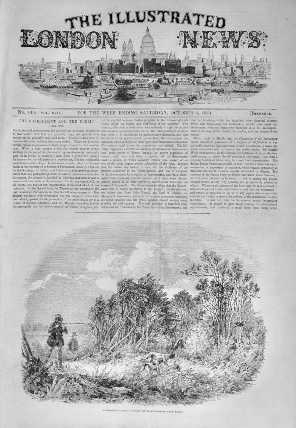 The Illustrated London News - October 5, 1850