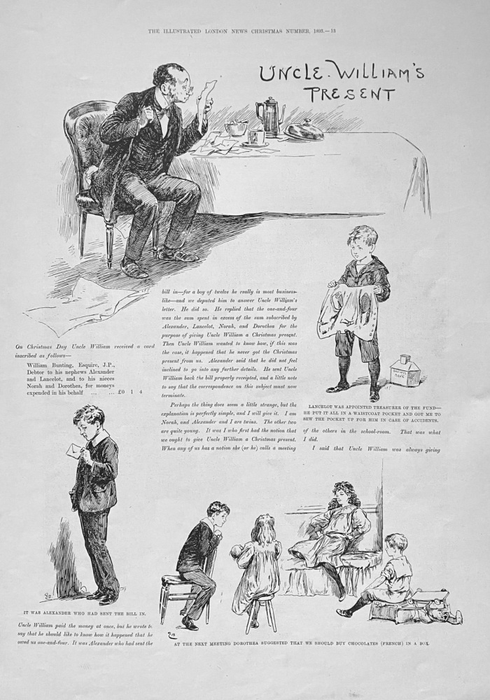 Uncle William's Present.  1893.