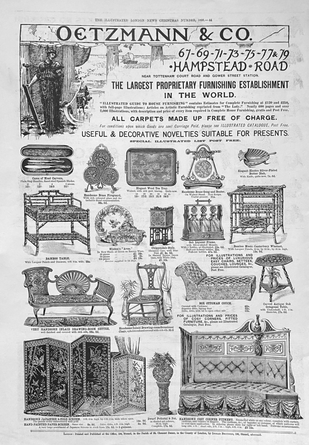 Oetzmann & Co.  1893.