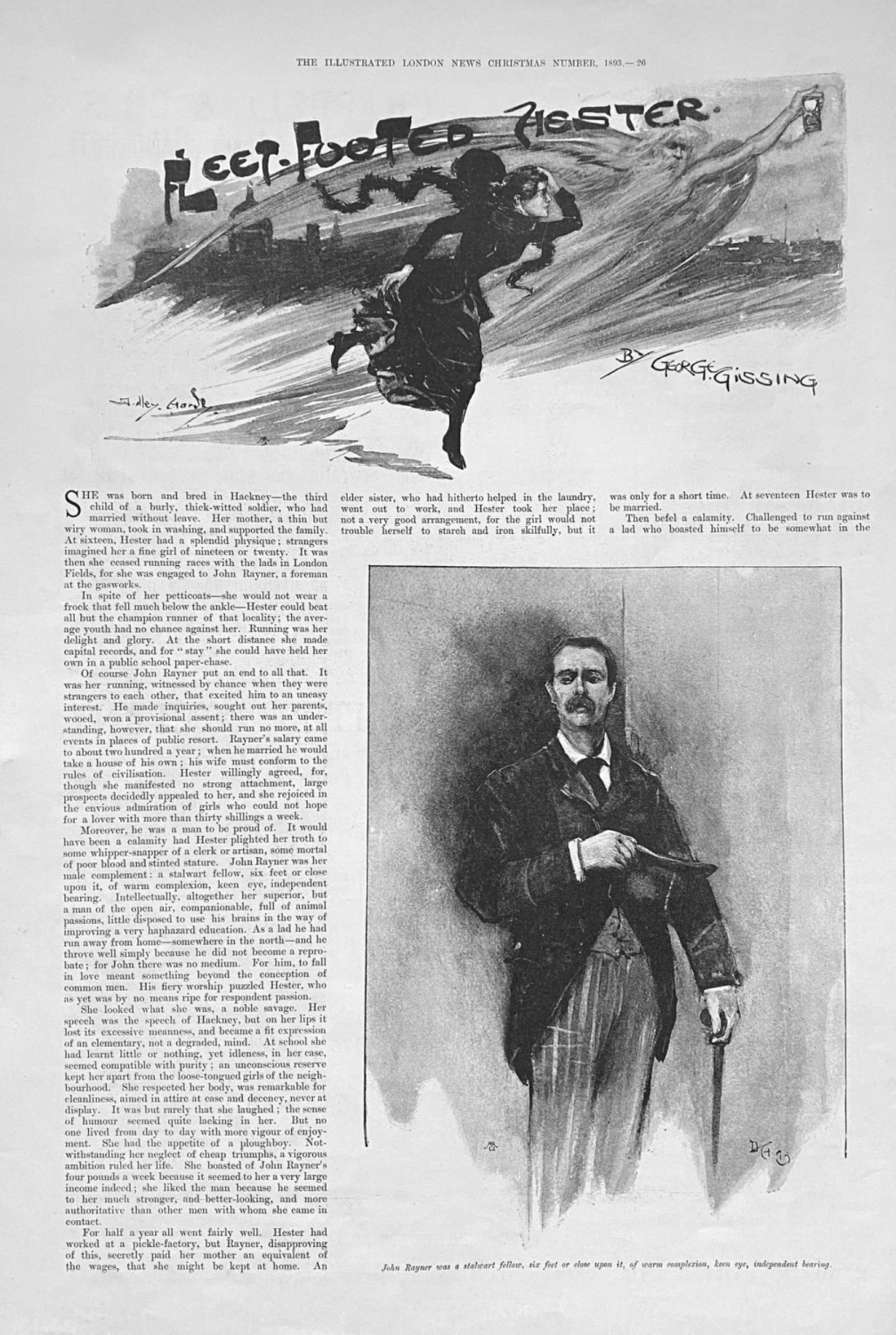Fleet-Footed Hester.  Written by George Gissing.  1893.