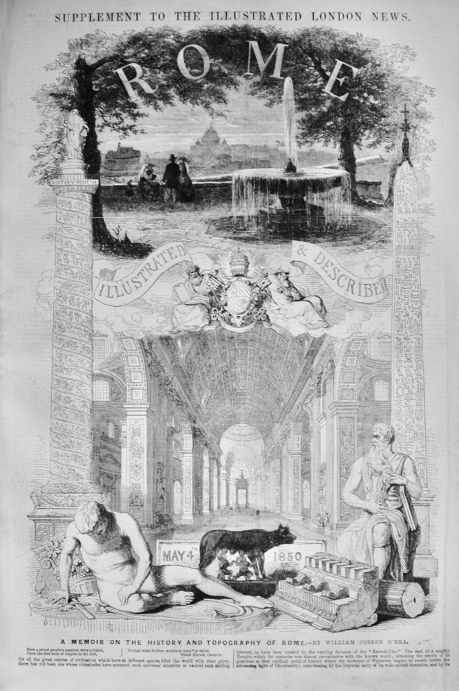 Rome - Illustrated and Described - 185-