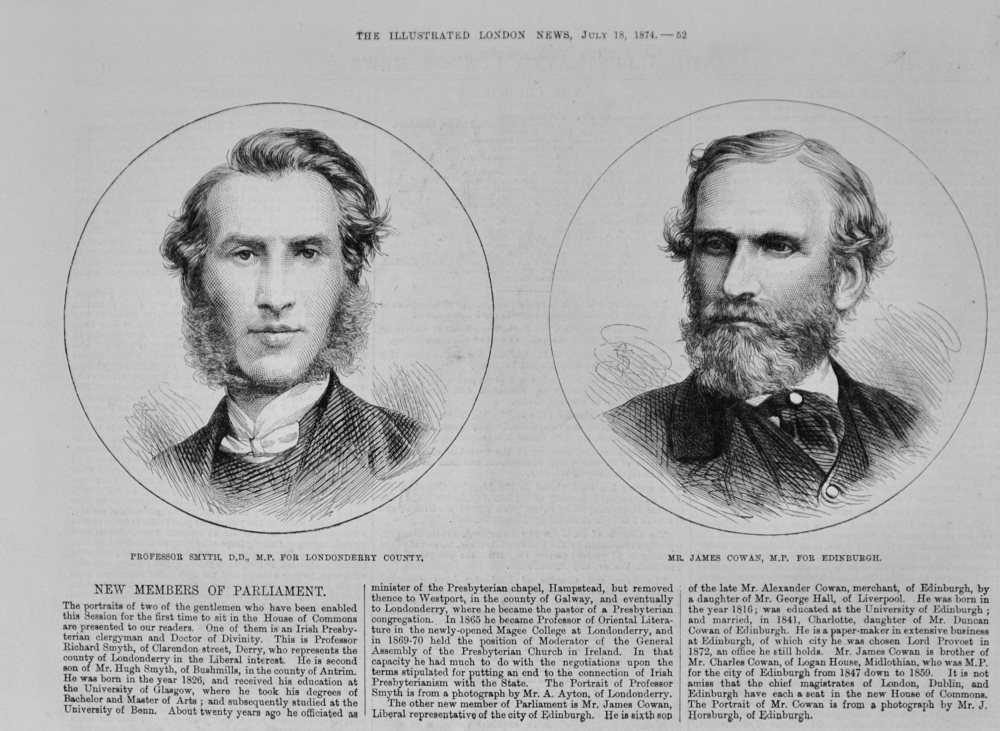 New Members of Parliament