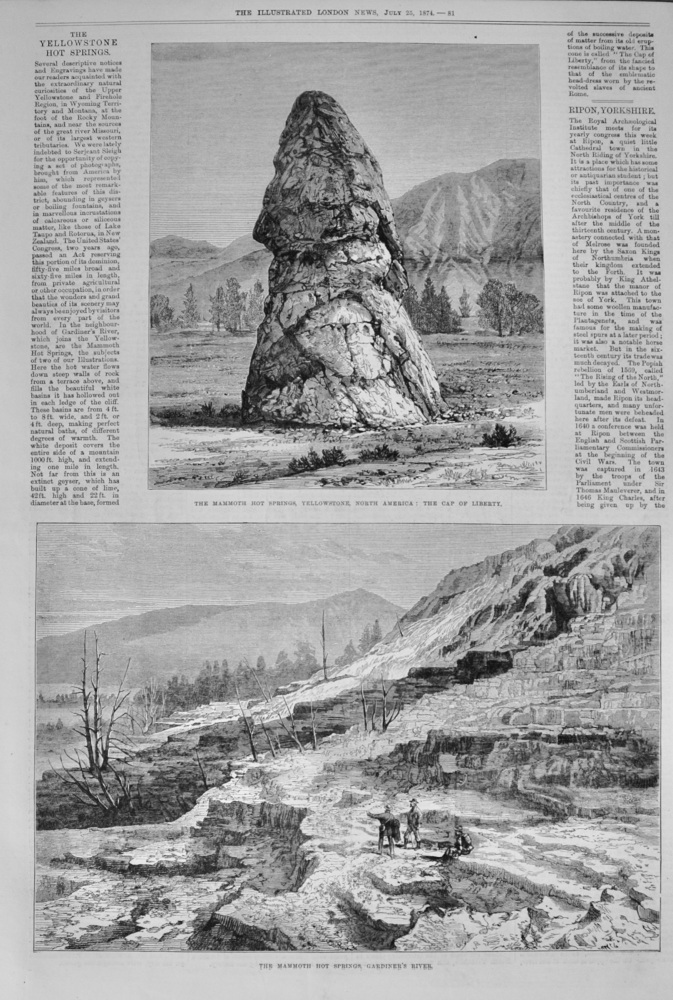 The Yellowstone Hot Springs