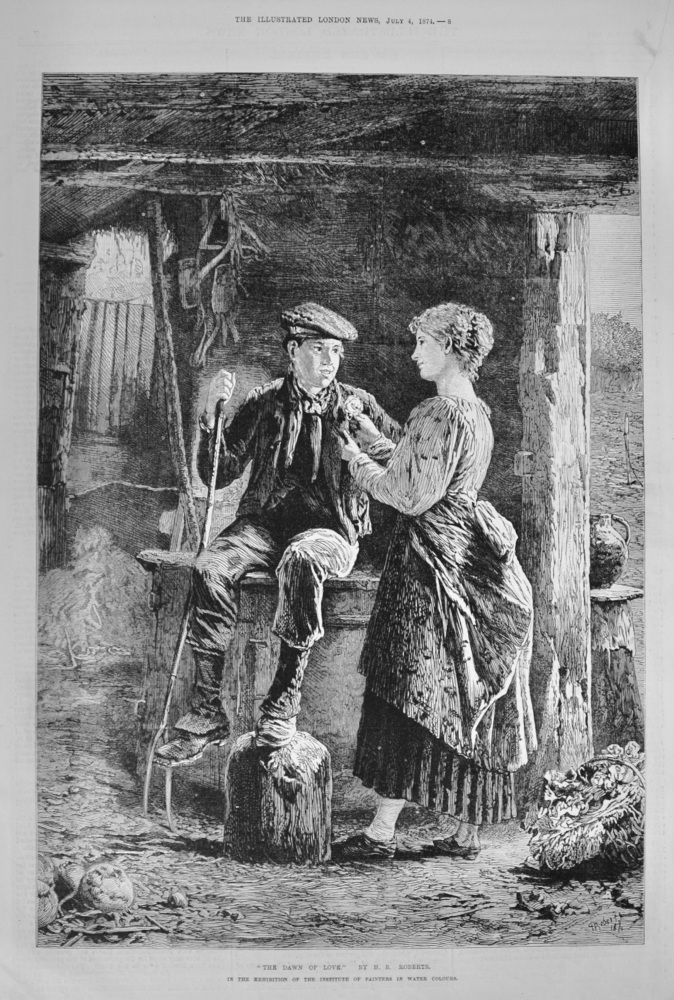 "The Dawn of Love," by H B Roberts