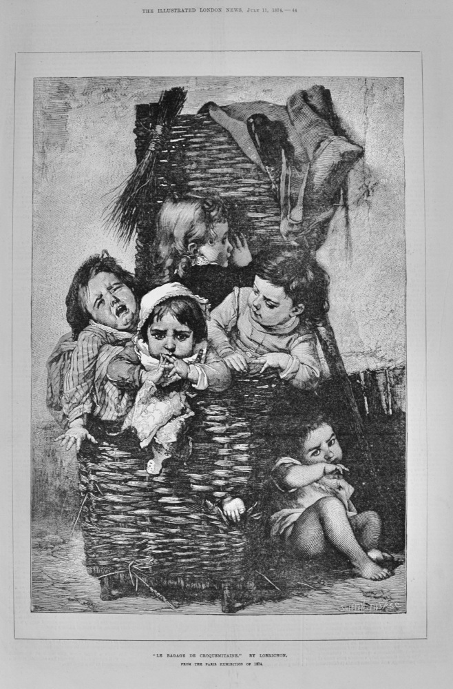 "Le Bagage De Croquemitaine," by Lobrichon