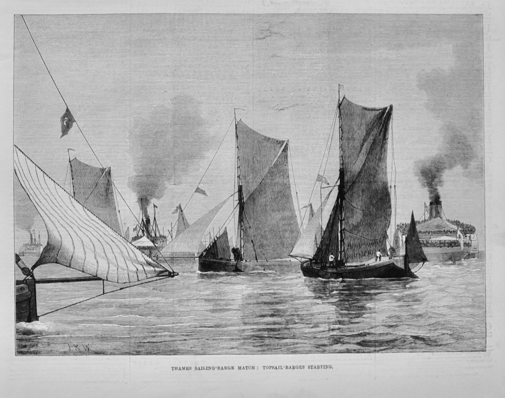 Thames Sailing Barge Match