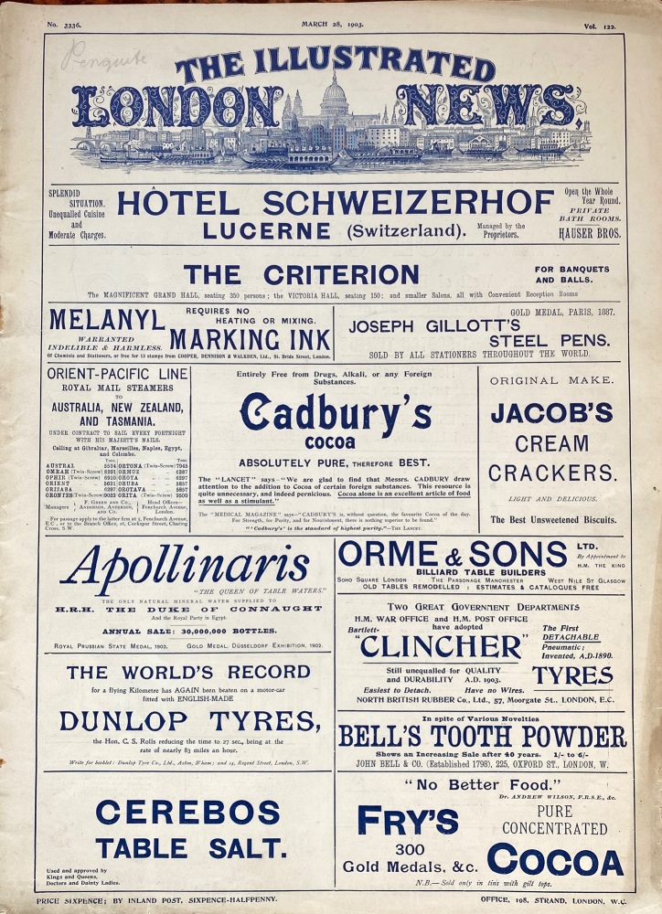 The Illustrated London News - March 28, 1903