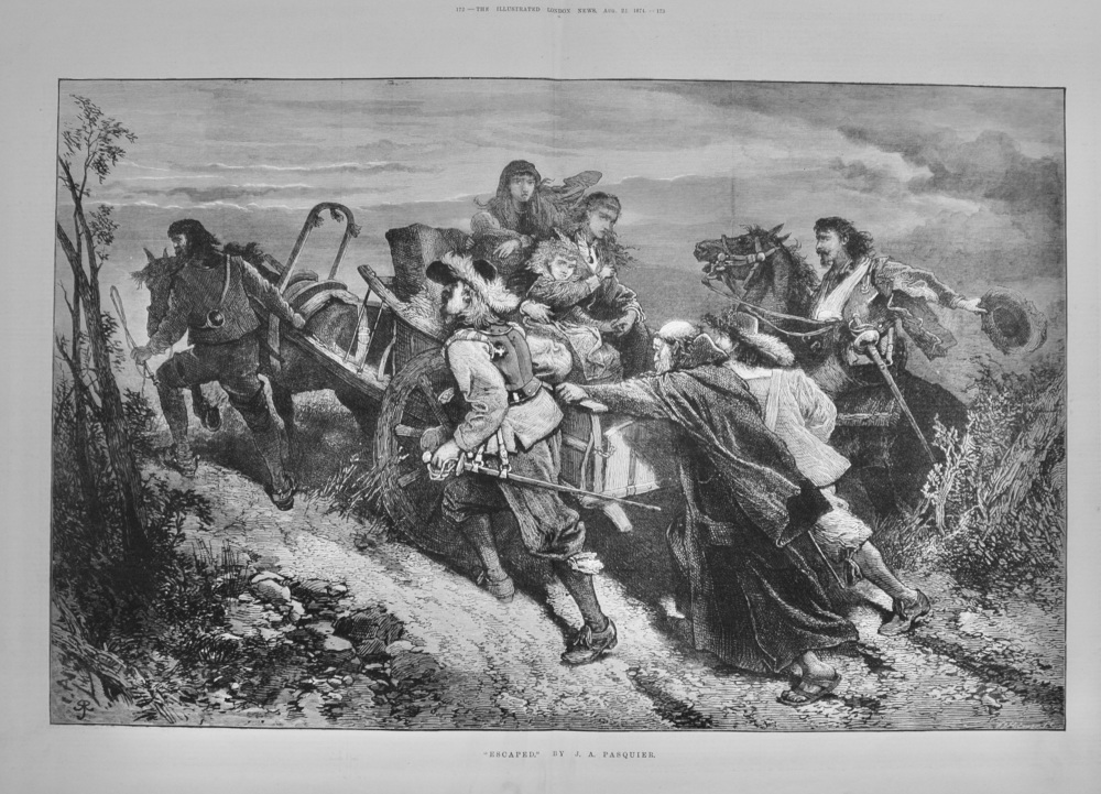 "Escaped" by J A Pasquier