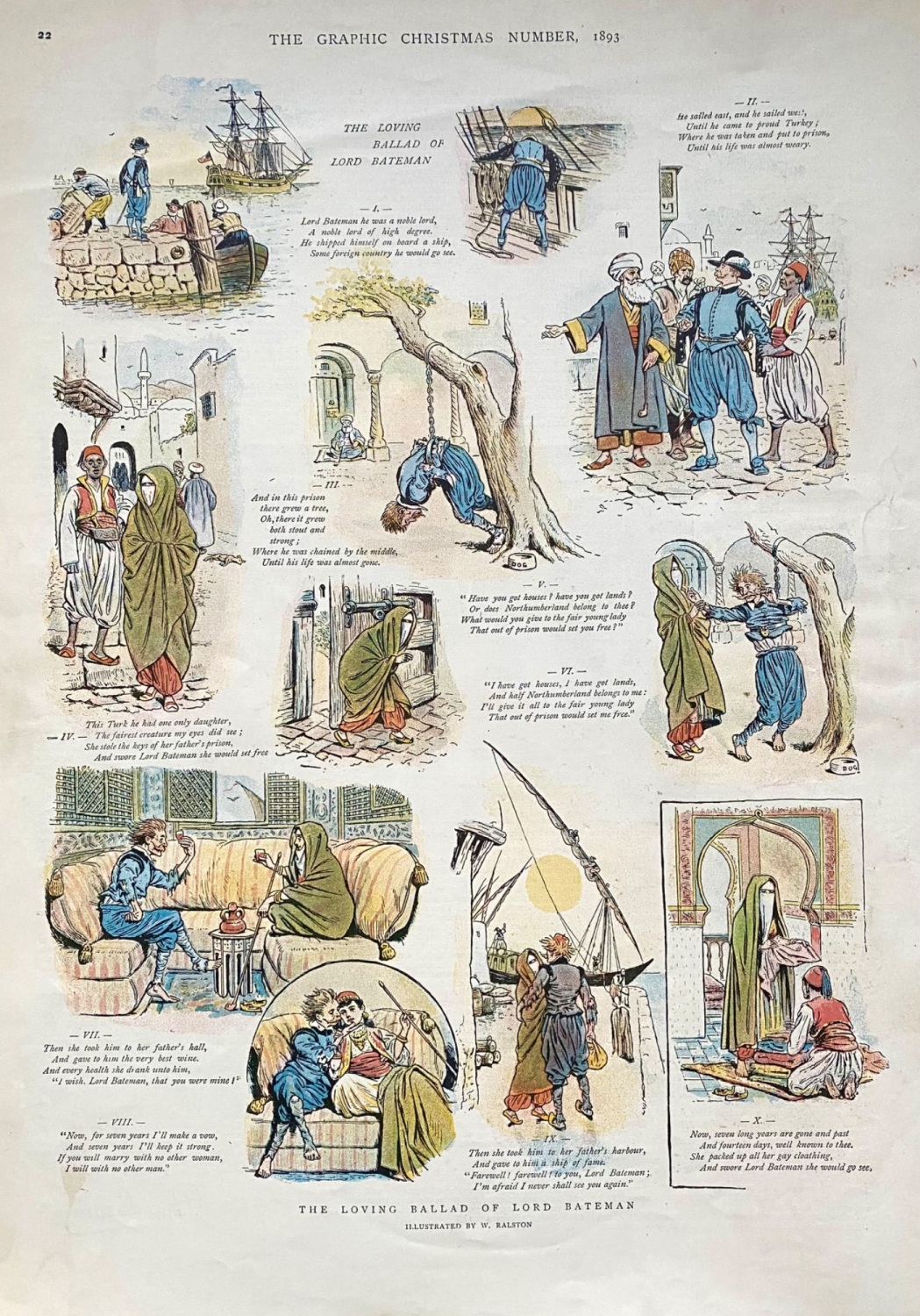 The Loving Ballad of Lord Bateman.  1893.