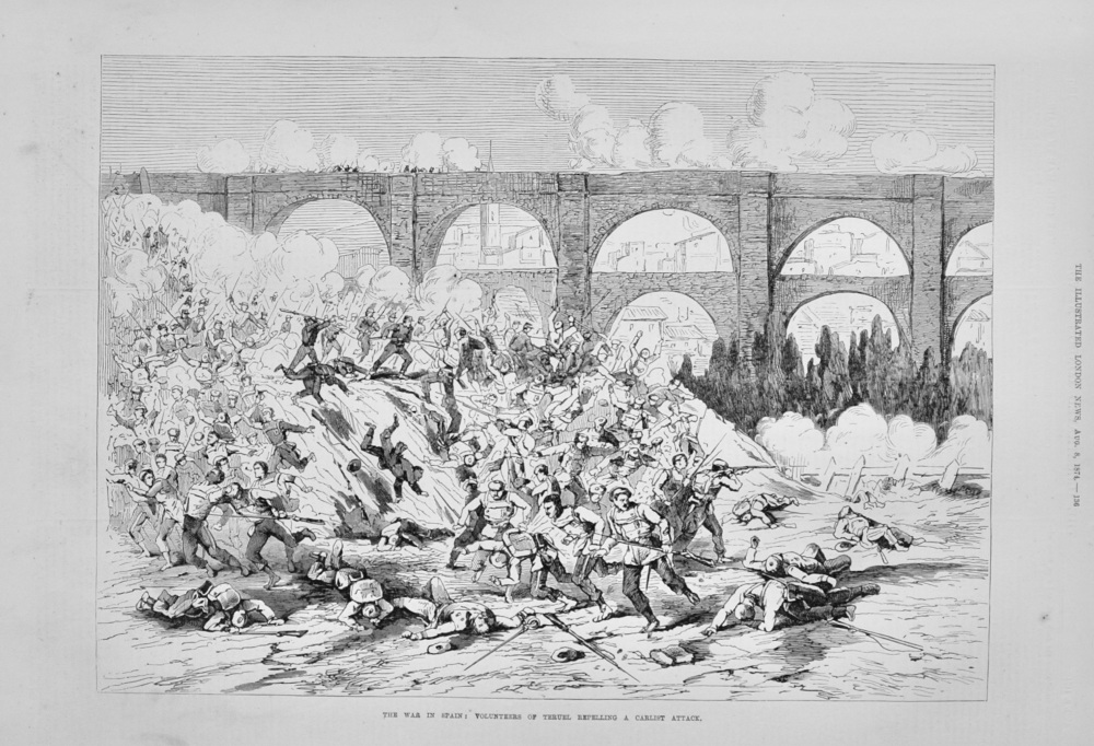 Volunteers of Teruel repelling an attack