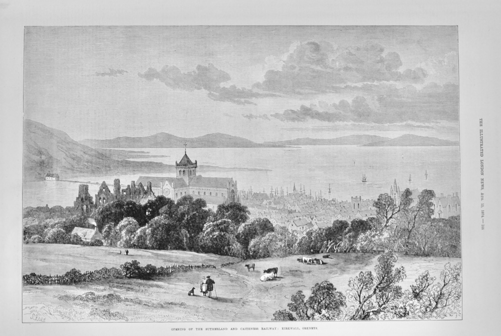 Opening of the Sutherland and Caithness Railway