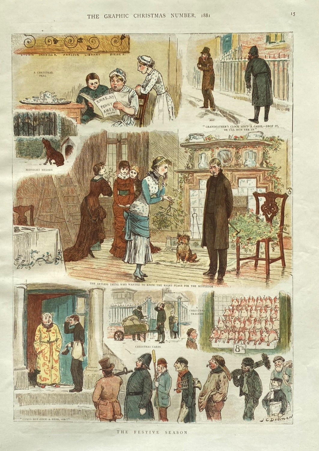 The Festive Season.  1881.